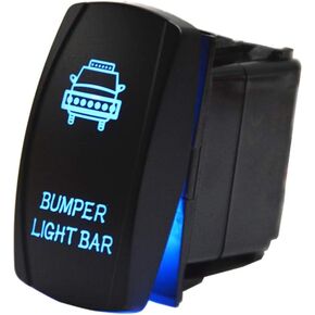 XJMOTO 7Pin Winch in Out Momentary Rocker Toggle Switch أزرق بإضاءة خلفية 20A 12V متوافق مع ATV UTV Truck Jeep Honda Polaris Ranger RZR Can Am Commander Maverick in Saudi Arabia