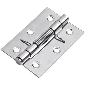 Spring Stainless Steel Self Closing Door Hinges 2inch 3inch 4inch 6/10Pcs(2inch 50x38x1mm,6pcs) in Kuwait