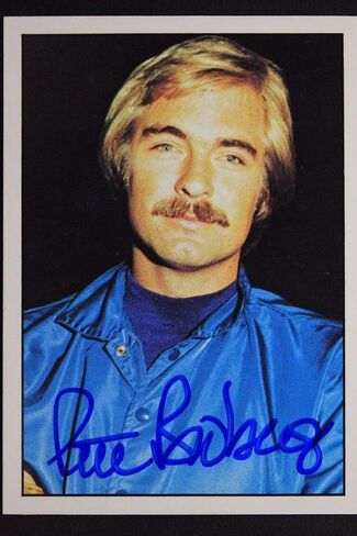 Peter Broberg Brewers Autographed 1975 SSPC #245 Signed Card RARE 16L - MLB Autographed Baseball Cards in Saudi Arabia
