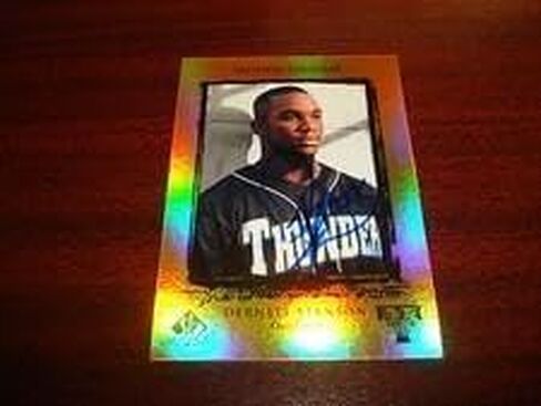 Topps 1999 UD 112 Dernell Stenson Trenton Thunder (D.2003) S موقّع الموقعة HS - MLB بطاقات البيسبول الموقعة MLB in Saudi Arabia