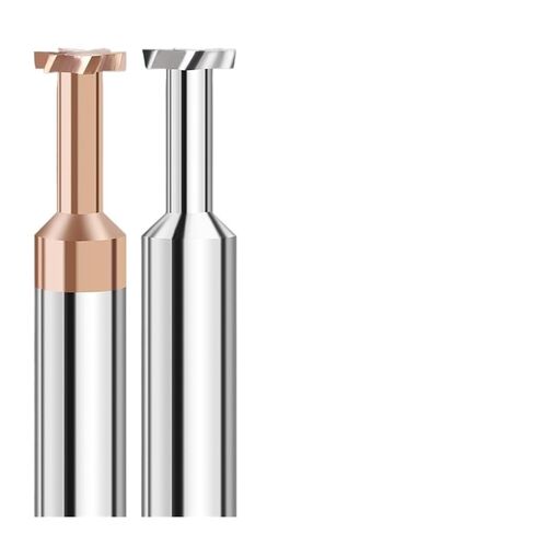 Carbide T Slot Milling Cutters Tools Metal Machining Tungsten Steel T-Groove End Mills (H1.0 ، cating-D11x60L) in Kuwait