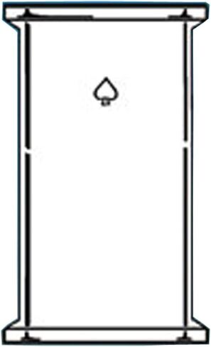 5862-72 Series Column Extender, 4" O-Ring Grooved Flat Flange Top, 4" Ground Bottom, 4" ID x 12" Length in Saudi Arabia