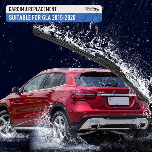 استبدال لـ 2017 2018 2019 Mercedes-Benz GLS 450 550 الخلفية ممسحة زجاج أمامي شفرة وذراع (استبدال لـ 2017-2019 Benz GLS) in Kuwait