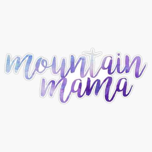 ملصقات Mountain Mama ملصقات فينيل المصد مقاوم للماء 5 " in Saudi Arabia