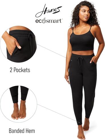Hanes EcoSmart Women's Gogger Swinkpants in Kuwait