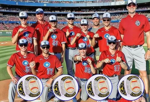 12 PCS Baseball Ring Softball Championship Ring Sport Ball Trophy Award مع سلسلة رقبة العرض والوقوف في البطولة أو فائز بطل الدوري in Saudi Arabia