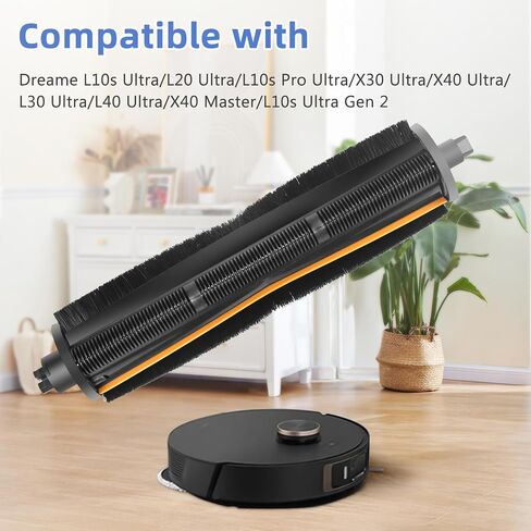 فرشاة Tricut لـ Dreame L10S Ultra/L20 Ultra/L10S Pro Ultra/X30 Ultra/X40 Ultra/L30 Ultra/L40 Ultra/X40 Master/L10S Ultra Gen 2. in Saudi Arabia