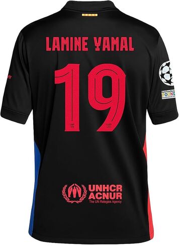Lamine Yamal Men's Soccer Jersey Fan Version - Short Sleeve - Shirt for Training or Casual Wear in Saudi Arabia