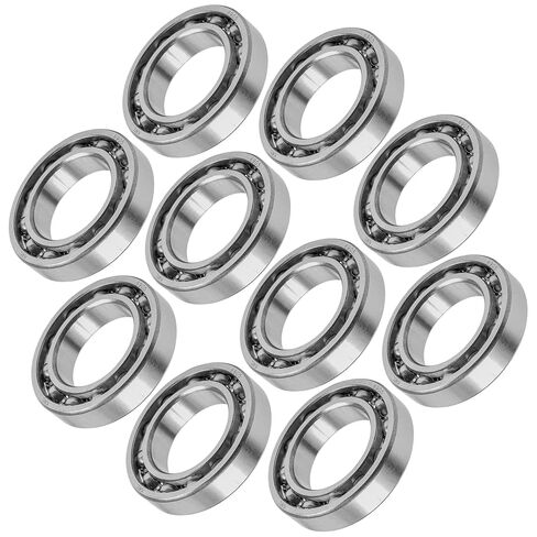 Caltric 61905 Deep Groove Open Type/No Seals Ball Bearing 25x42x9 mm/Qty 10 in Kuwait