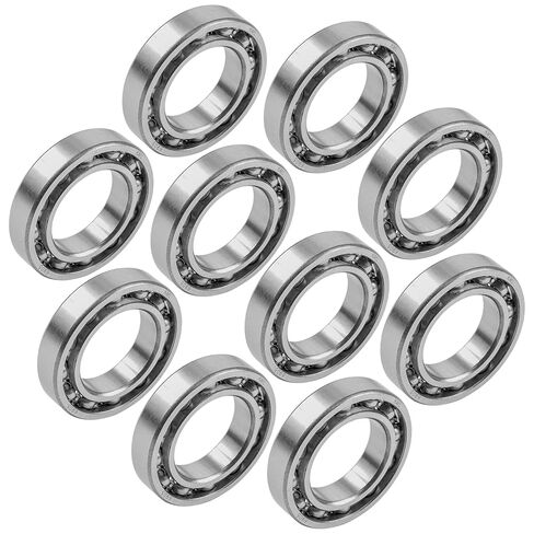 Caltric 61905 Deep Groove Open Type/No Seals Ball Bearing 25x42x9 mm/Qty 10 in Kuwait