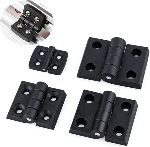 Door Hinges Nylon Plastic Butt Window Binder Hardware 10Pcs(2020) in Saudi Arabia
