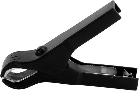 Electric Clip,10pcs Electric Clip Stainless Steel Spring Design Strong Clamping Steel ABS Material Safe Charging Clamp for Wires 30A(black) in Saudi Arabia
