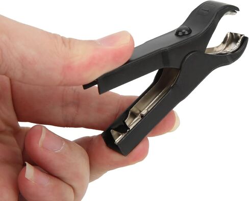 Electric Clip,10pcs Electric Clip Stainless Steel Spring Design Strong Clamping Steel ABS Material Safe Charging Clamp for Wires 30A(black) in Saudi Arabia
