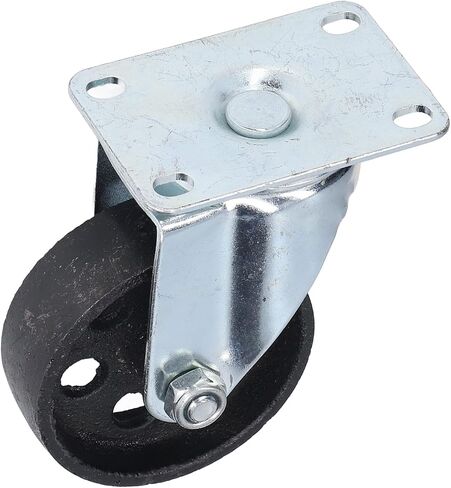 3.5 Inch Cart Wheel,Swivel Caster,Dolly Wheels,Durable Cast Iron Swivel Caster Wheels,Dual Bearing Heavy Duty Low Noise Wheel Accessory for Cart Trolley, Wheels Caster wheels Dolly wheels Swivel in Saudi Arabia