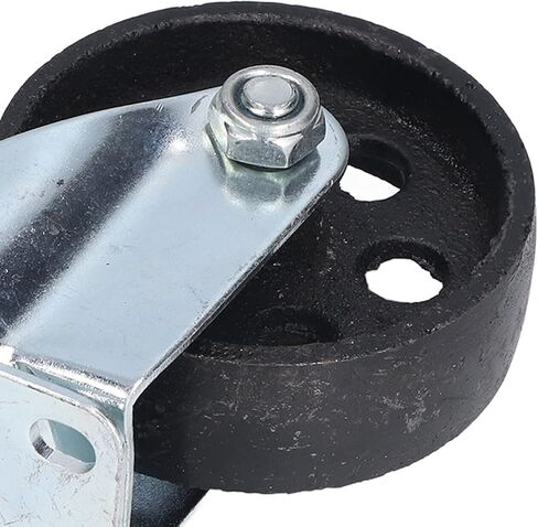 3.5 Inch Cart Wheel,Swivel Caster,Dolly Wheels,Durable Cast Iron Swivel Caster Wheels,Dual Bearing Heavy Duty Low Noise Wheel Accessory for Cart Trolley, Wheels Caster wheels Dolly wheels Swivel in Saudi Arabia