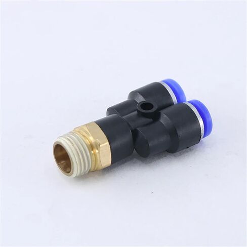 Threaded tee PX Pneumatic 4/6/8/10/12 series Pneumatic Fitting Y Shaped Tee Air Coupler Connector(PX 12-02) in Saudi Arabia