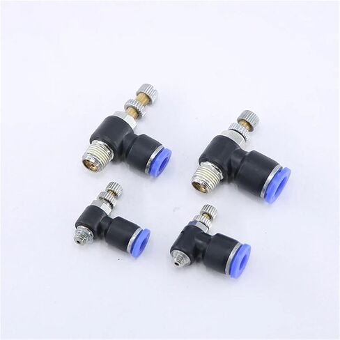 1PCS SL SELS PNEUMATIC TRIVTLE SPEED VALVE RALVE MALE THREALDER SHALINDER SHYLINDER SHILINGER (SL 6-M5) in Saudi Arabia