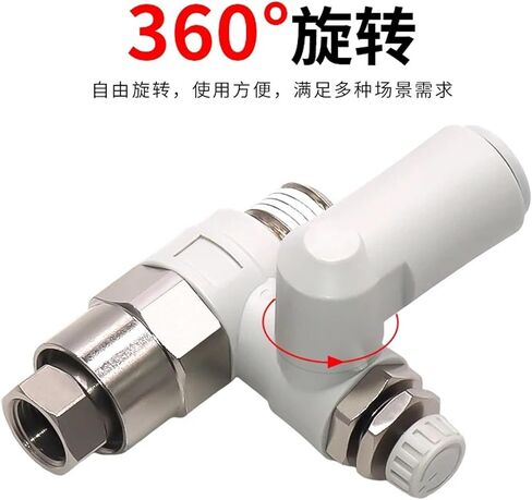 Pilot Check Valve Speed Control Valve Quick Connector ASP330F-01-06S 08S ASP430F-02-06S 08S ASP530F-03-08S 10S ASP630F-04-10S(ASP530F-03-10S) in Saudi Arabia