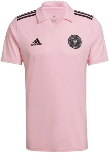 adidas Mens Club Inter De Futbol MLS Major Soccer League Miami IMCF Short Sleeve Jersey, Pink, X-Large in Saudi Arabia