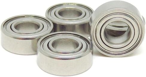 5pcs SMR128ZZ Hybrid Ceramic Bearing 8x12x3.5 SMR128C ZZ L1280ZZ Stainless Steel Ceramic Ball Bearing 8 * 12 * 3.5 MR128ZZ(SMR128C-ZZ 8x12x3.5) in Saudi Arabia