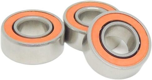 5pcs S686C 2OS Ceramic Bearing 6x13x5 مم من الفولاذ المقاوم للصدأ هجين الكرة المحمل 6 * 13 * in Saudi Arabia
