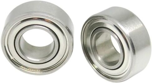 5pcs S695ZZ Hybrid Ceramic Bearing 5x13x4 S695C ZZ Stainless Steel Ceramic Bearing 5 * 13 * 4 ABEC7 RC Bearing 695ZZ Reel Bearing(S693C-ZZ 3x8x4mm) in Saudi Arabia