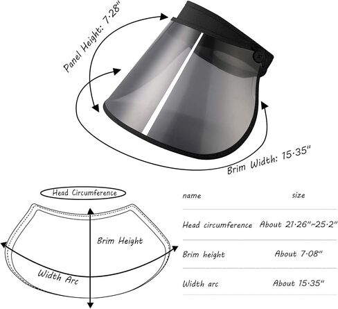 قبعات Sun Vissors تدور النساء القابل للتعديل في الهواء الطلق على نطاق واسع in Kuwait