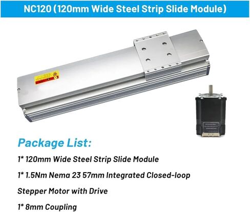 120mm Wide X-Y Z Linear Rail Stage Clean Room Sliding Table 120kg Load Heavy Duty Ball Screw Actuator SFU1605/1610 2*HGR15(900mm SFU1610) in Kuwait