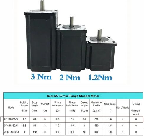 الدليل الخطي وحدة الجدول المنزلق للسكك الحديدية 100-800mm السكتة الدماغية 60 * 42/60 * 48 NEMA23 1.2/2/3NM Stepper Motor Kit X-Y Z (800mm SFU1605) in Kuwait