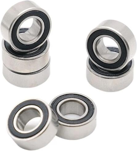 MR115RS Bearing ABEC-7 10PCS 5X11X4 mm Miniature MR115-2RS Ball Bearings MR115 2RS Bearing in Saudi Arabia