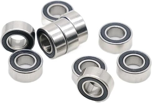 MR115RS Bearing ABEC-7 10PCS 5X11X4 mm Miniature MR115-2RS Ball Bearings MR115 2RS Bearing in Saudi Arabia