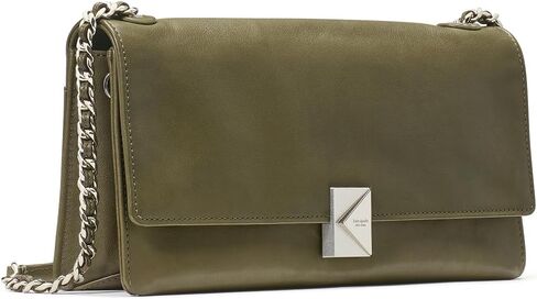 kate spade new york Deco Fine Grain Leather Shoulder Bag in Saudi Arabia