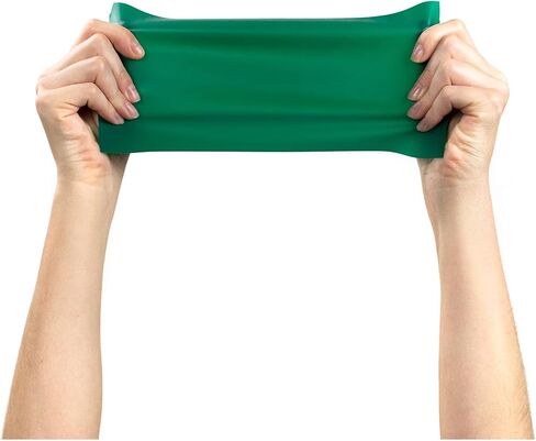 McKesson Can Do Exercise Resistance Band - Workout Bands for Physical Therapy - Green, Medium Resistance - 5 in x 25 yd, 1 Count in Saudi Arabia