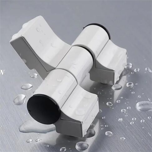 Three-Section 45 Bridge Aluminum Load Capacity Hinged Doors 1Pcs(White) in Saudi Arabia