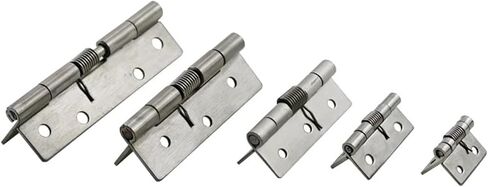 304 Stainless Steel Automatic Return Spring Hinges 1Pcs(100mmX50mm) in Saudi Arabia