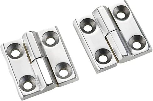 304 Stainless Steel Heavy-Duty Detachable Load-Bearing Door Hinges 1Pcs(50X50mm-Right) in Saudi Arabia