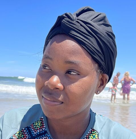 Combo Deluxe Swim Turban & Beach Combo - حماية أقصى للشعر الطبيعي والتجعيد والضفائر والتمديدات - التصميم غير القابل للماء مع تقنية سهلة - نظام العناية بالشعر المهنية in Saudi Arabia