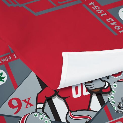 Northwest Ohio State Buckeyes NCAA 2024 FBC 9X Champs Wall Hanging 50X60 Inches in Saudi Arabia