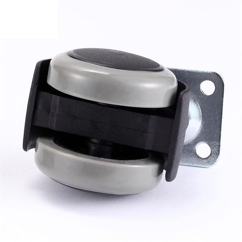 4Pcs 2 Inch M8 Universal Mute Chair Wheel Caster Heavy Duty 50kg Swivel Castor Replace Furniture(Screw Without Brake) in Saudi Arabia