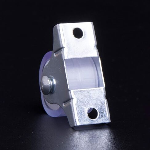 4Pcs Mute Silencing Wheel Caster Double Bearing Wear-rRsistant Flat Trolley Pulley Small in Saudi Arabia
