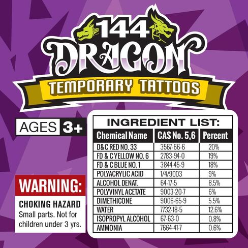 ArtCreativity Pirate Temporary Tattoos for Kids - Bulk Pack of 144 in Assorted Designs, Non-Toxic 2 Inch Tats, Birthday Party Favors, Goodie Bag Fillers, Non-Candy Halloween Treats in Kuwait