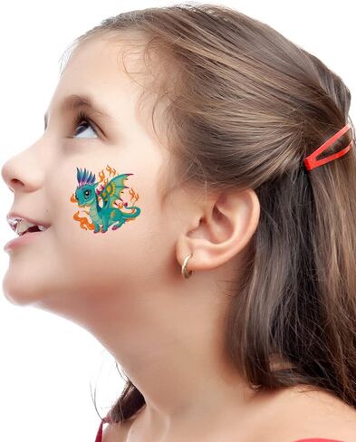 ArtCreativity Pirate Temporary Tattoos for Kids - Bulk Pack of 144 in Assorted Designs, Non-Toxic 2 Inch Tats, Birthday Party Favors, Goodie Bag Fillers, Non-Candy Halloween Treats in Kuwait
