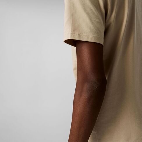 Calvin Klein Men's Relaxed Fit CK Logo Crewneck T-Shirt Brilliant White in Kuwait