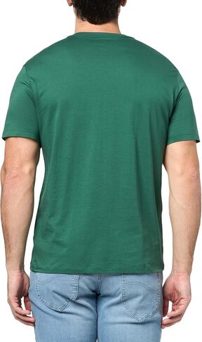 Calvin Klein Men's Relaxed Fit CK Logo Crewneck T-Shirt Brilliant White in Kuwait