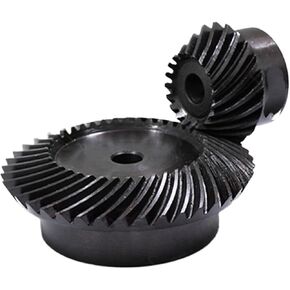 Pinion Hardware for Mechanical Rotation 2pcs 2M 15T to 60T Spiral Bevel Gear M2 Modulus 1:4 90 Degrees Differential Gear Same Ratio Diameter 8mm to 12mm Hole in Kuwait