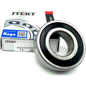 Koyo Japan 6205 2RS C3 محمل كرة أخدود عميق ، مطاط مختوم 25 × 52x15 مم in Kuwait