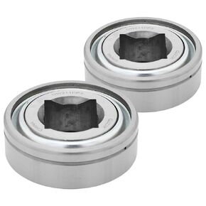 [2 -pack] GW211pp3 ، DC211TTR3 ، 7AS11-1-1/2D1 - محمل قرص ثقيل الزراعة - القطر الداخلي المربع: 1.5 بوصة - القطر الخارجي: 3.937 بوصة - إعادة تصنيع مع ثقب الزيت in Saudi Arabia