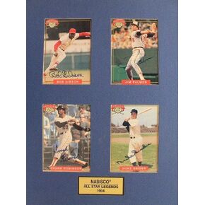 1994 Nabisco Legends توقيع جيبسون بالمر روبنسون سنايدر توقيعه ومتنزه - بطاقات البيسبول الموقعة MLB in Saudi Arabia