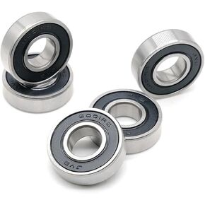تحمل 16001RS 16001-2RS 16001 RS 2RS Rubber محمي 12 × 28x7 مم محمل كرة أخدود عميق 12 * 28 * 7MM 4PCS/LOT in Kuwait