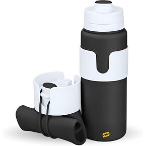 Collapsible Water Bottles – BPA-Free Silicone, Leak-Proof & Lightweight Foldable Water Bottle for Travel, Hiking, Camping, Sports & Everyday Use – Compact, Reusable, Portable, Easy Clean in Kuwait